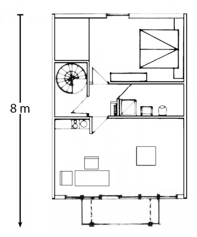 Ferienwohnung Sternenblick Grundriss